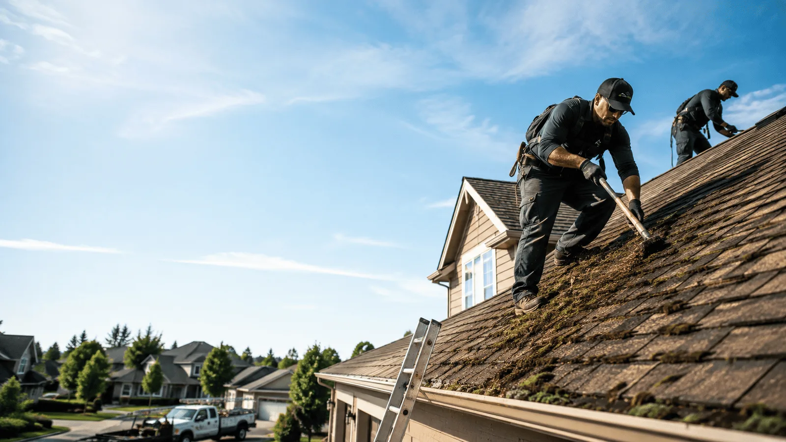 Roof Moss Removal in Decatur, AR near me